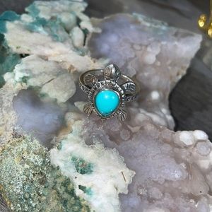 James Avery Turquoise Turtle Ring